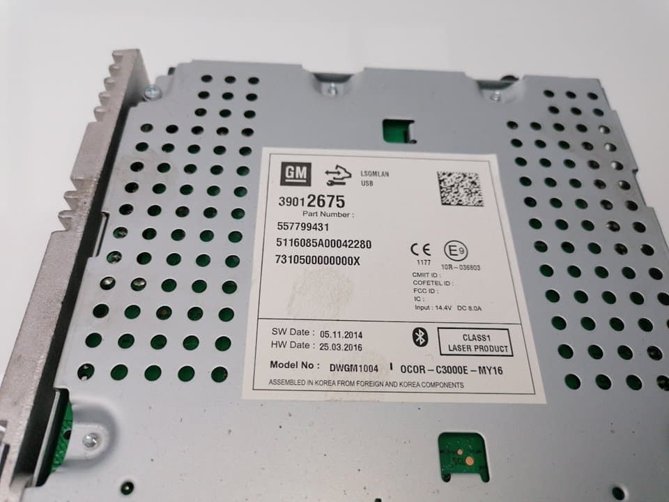 Sistema audio / radio cd OPEL CORSA E 2
