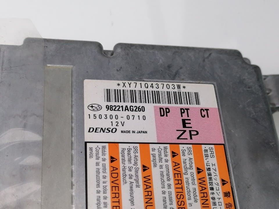 Centralita airbag SUBARU LEGACY BERL./FAMILIAR B11 (BD/BG) 2