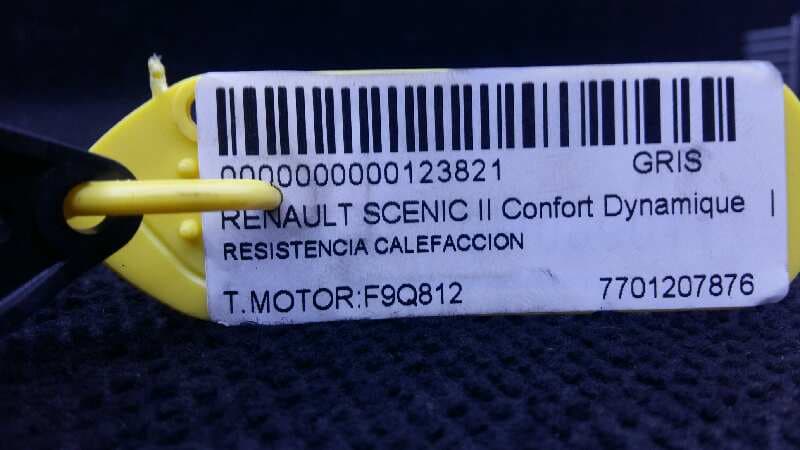 Resistencia calefaccion RENAULT SCENIC II 2