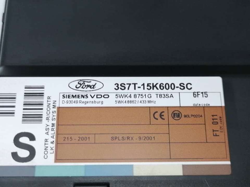 Modulo electronico FORD MONDEO BERLINA/FAMILIAR (FD) 2