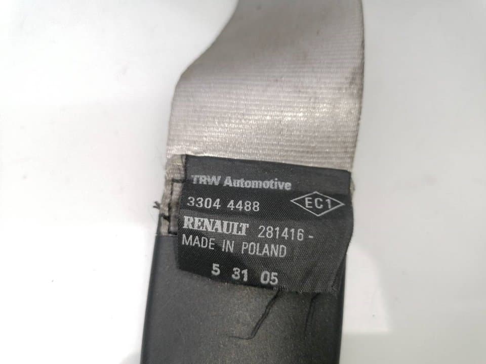Cinturon seguridad trasero izquierdo RENAULT CLIO II FASE I (B/CBO) 3