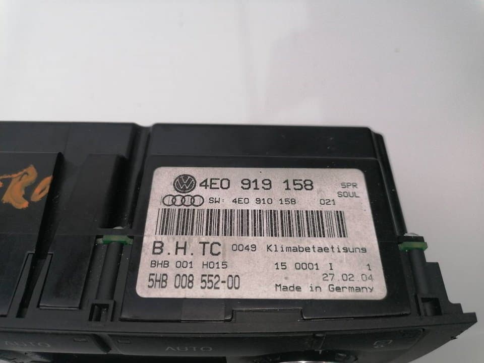 Recambio AUDI A8 (4E2) ref. 4E0919158 2