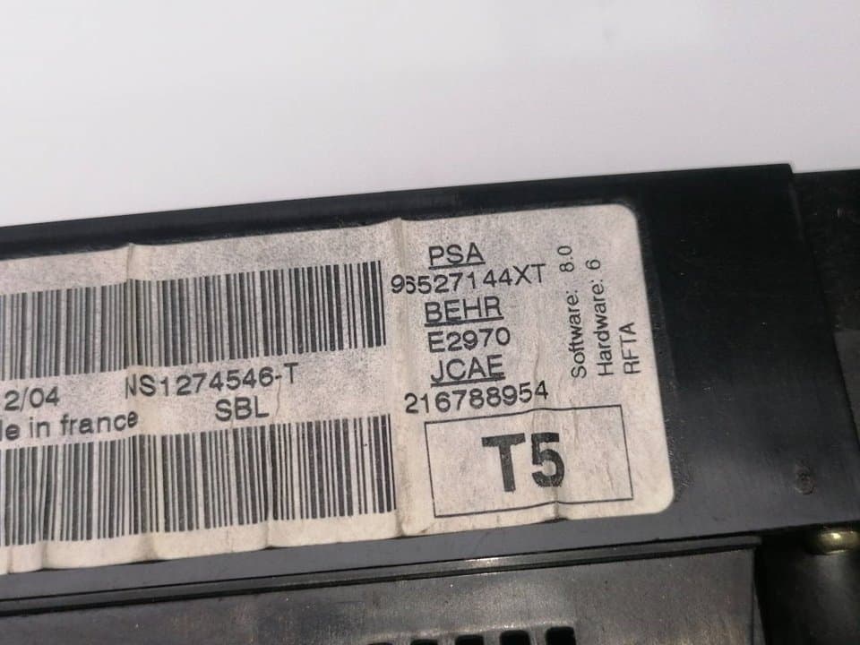 Recambio PEUGEOT 307 BERLINA (S2) ref. 96527144XT 3