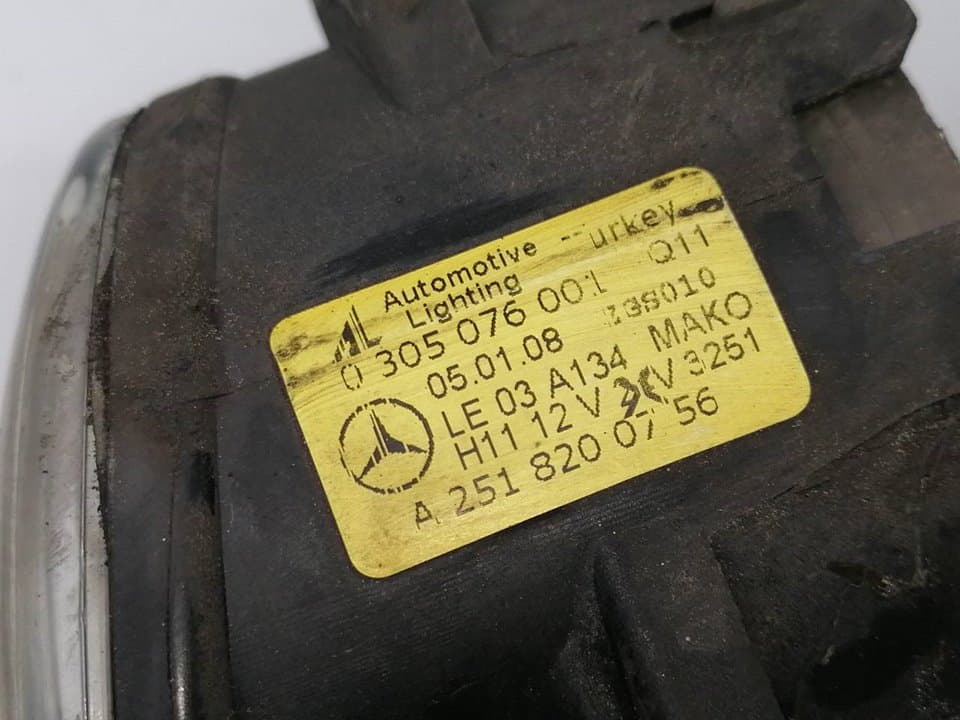 Faro antiniebla derecho MERCEDES-BENZ CLASE B (W246) 2