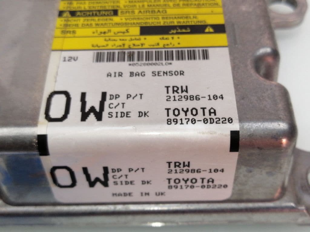 Centralita airbag TOYOTA YARIS 3