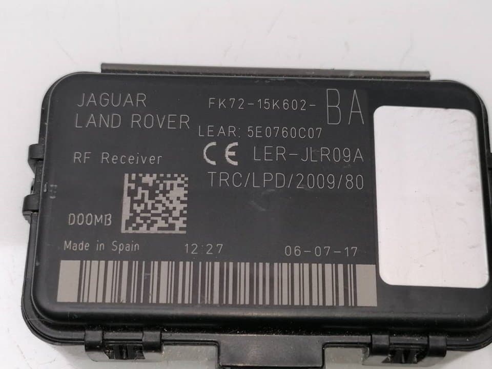 Modulo electronico LAND ROVER RANGE ROVER EVOQUE 3