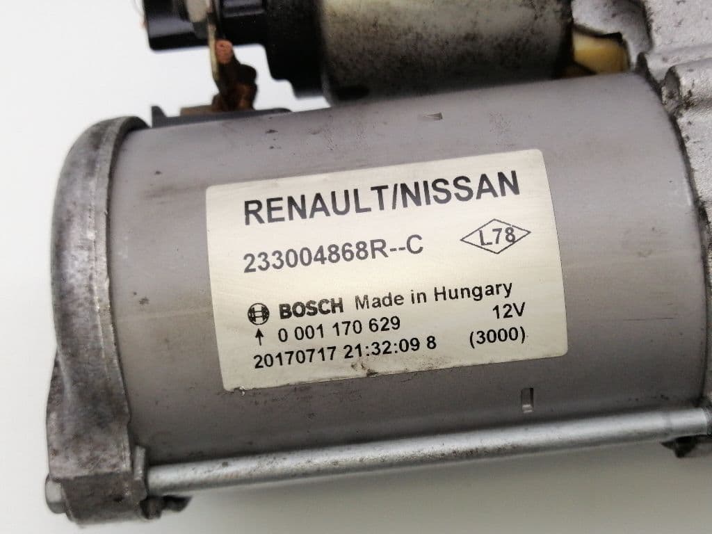 Motor arranque NISSAN PULSAR (C13) 2