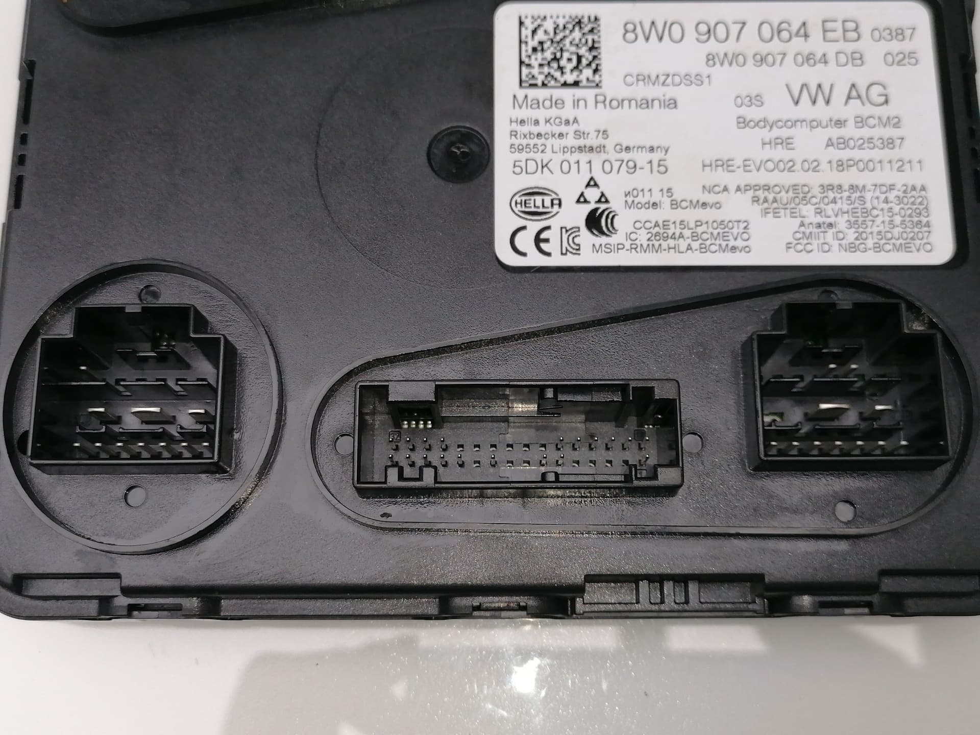 Modulo electronico AUDI A4 AVANT (8W5) 4