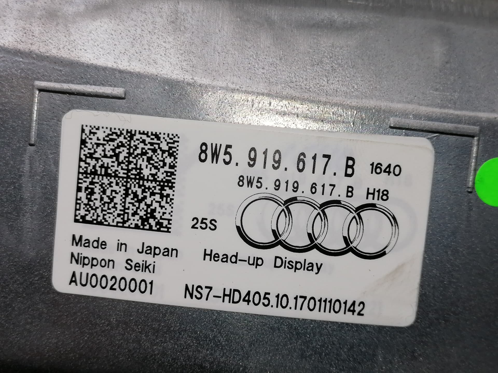 Pantalla multifuncion AUDI A4 AVANT (8W5) 5
