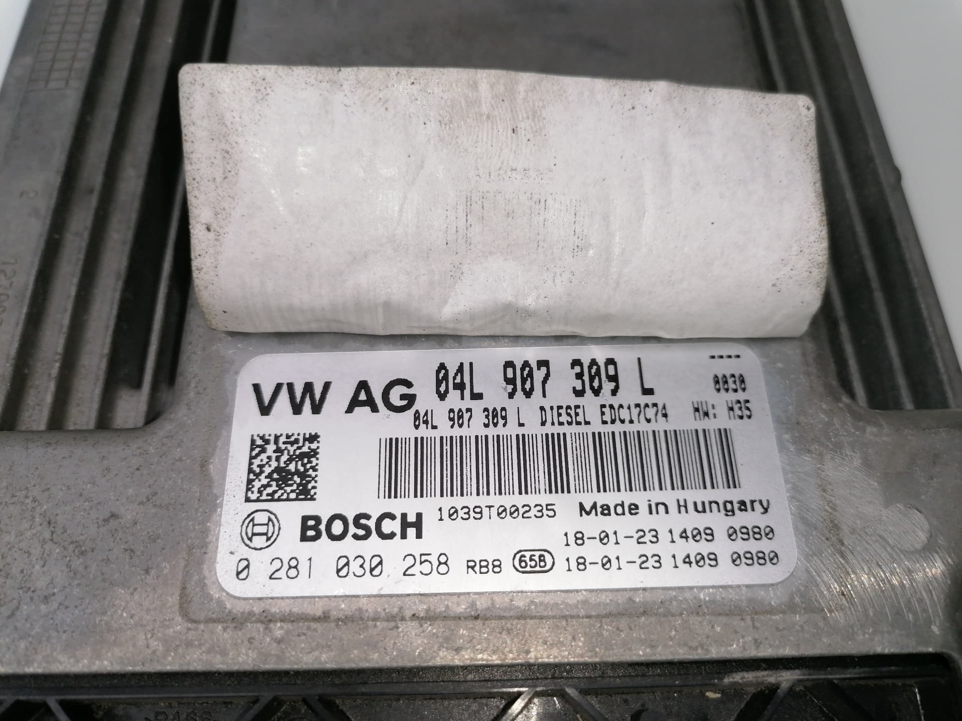 Centralita motor uce AUDI A4 AVANT (8W5) 3