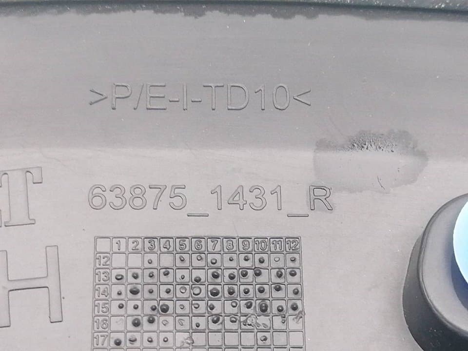 Aletin delantero izquierdo DACIA LOGAN 3