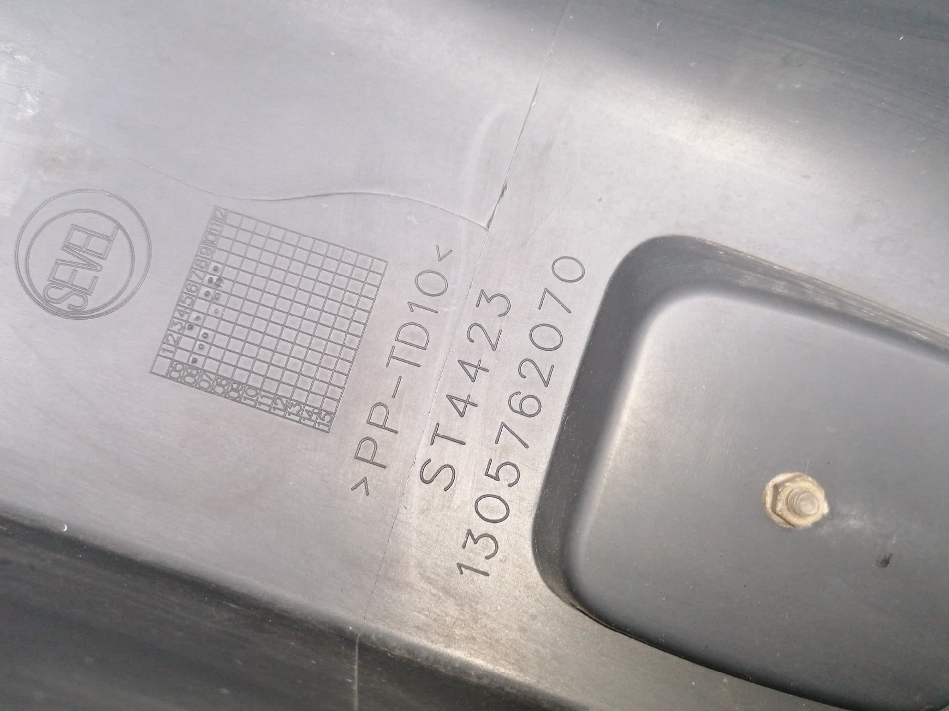 Recambio PEUGEOT BOXER CAJA ABIERTA (BAT ref. 1305762070 5