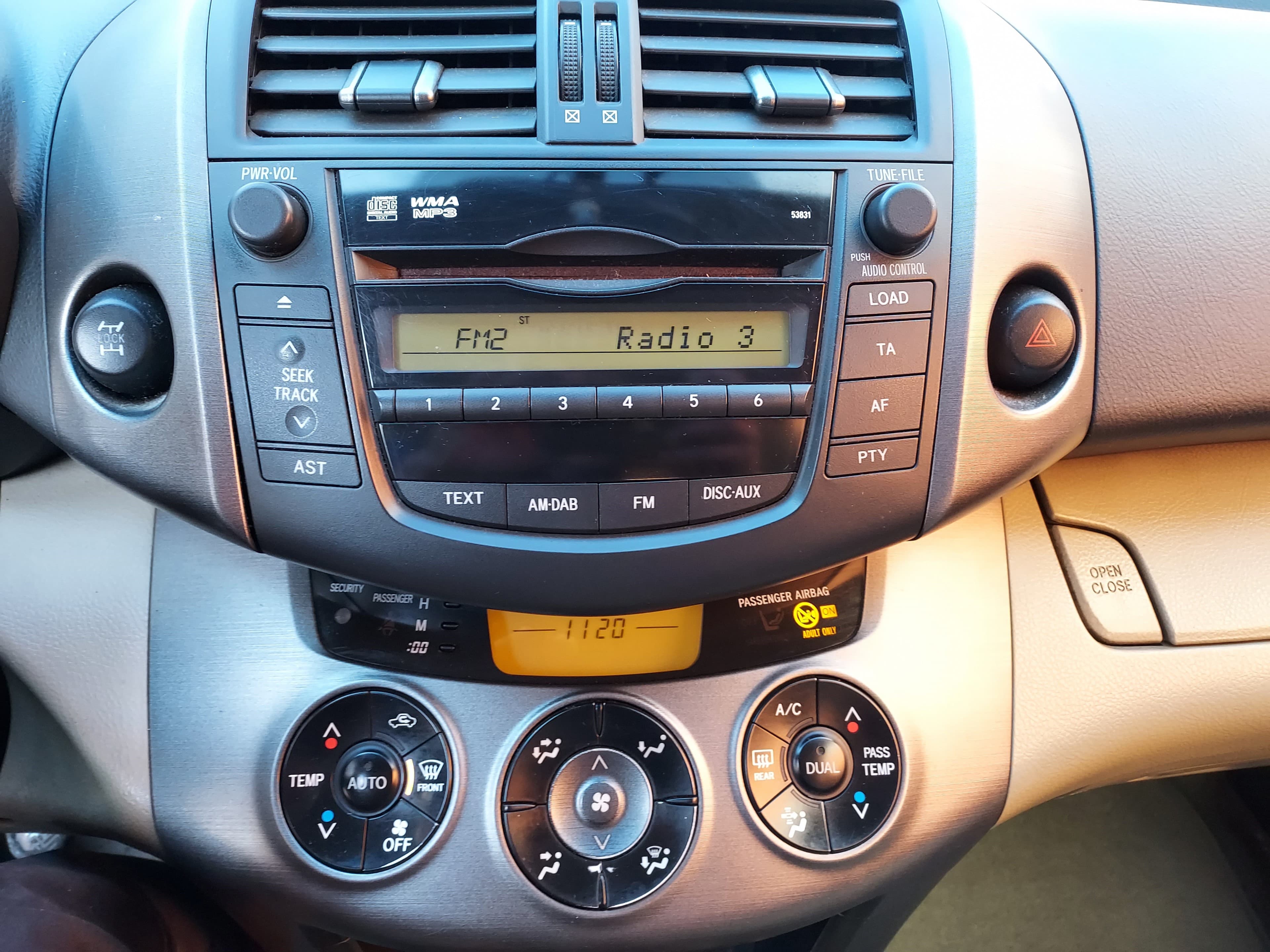 Sistema audio / radio cd TOYOTA RAV 4 (A3) 2