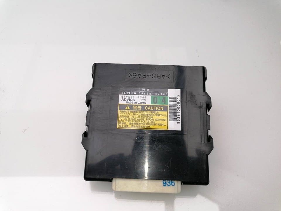 Modulo electronico TOYOTA RAV 4 (A3)