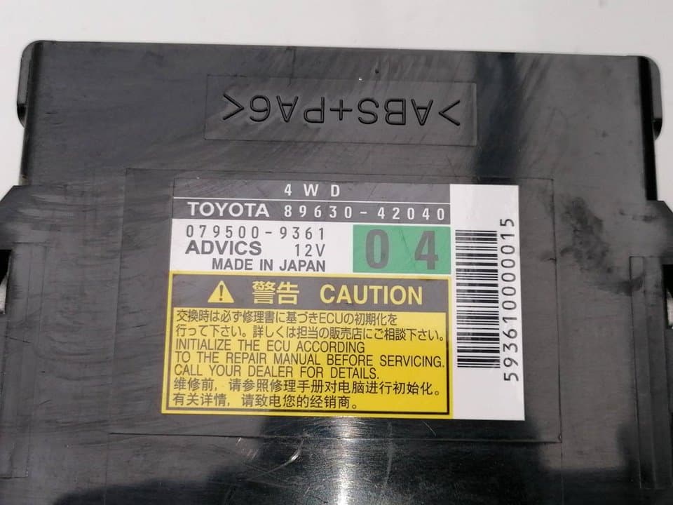 Modulo electronico TOYOTA RAV 4 (A3) 3