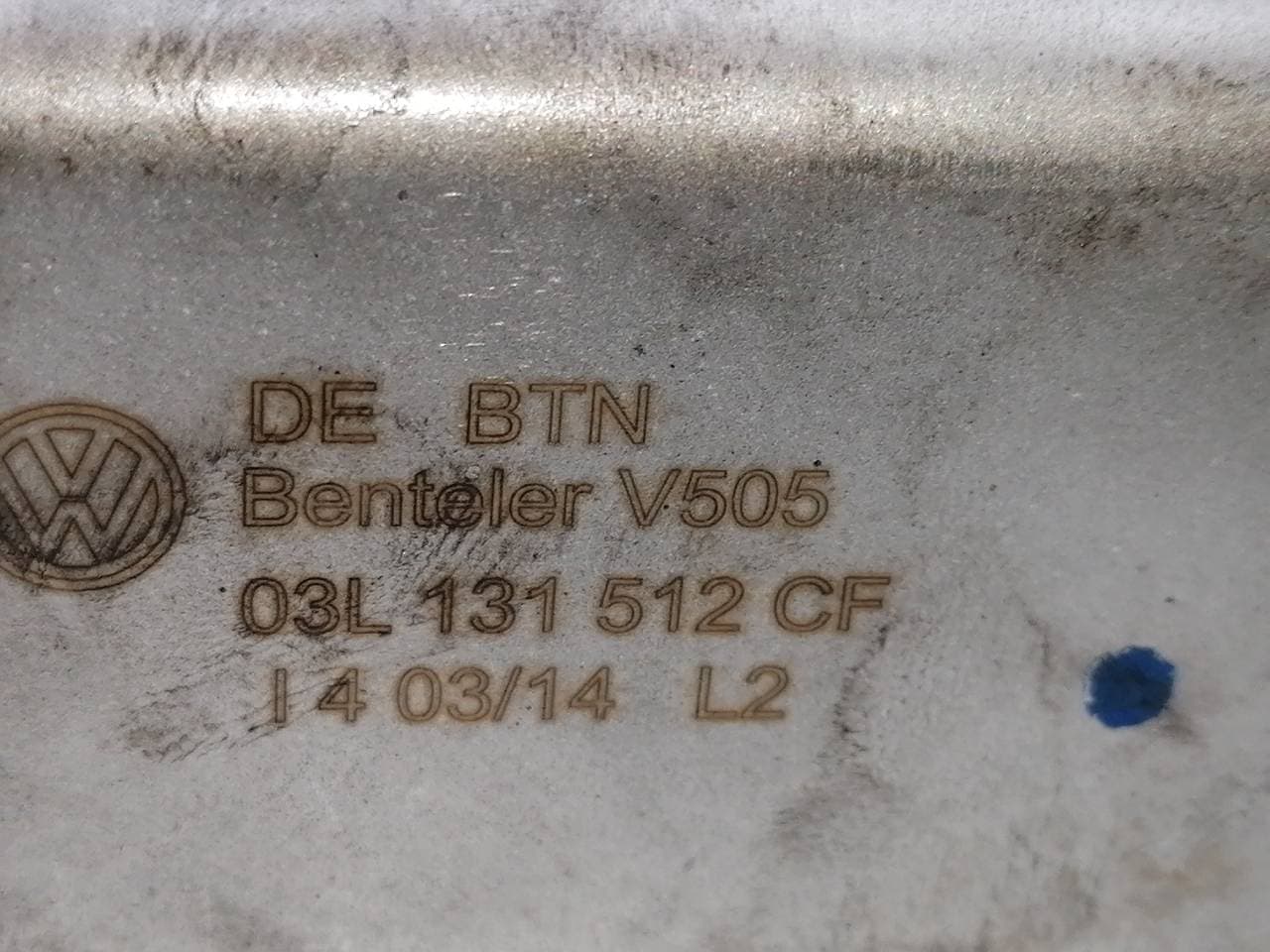Enfriador egr VOLKSWAGEN PASSAT (321/23/27/31) 3