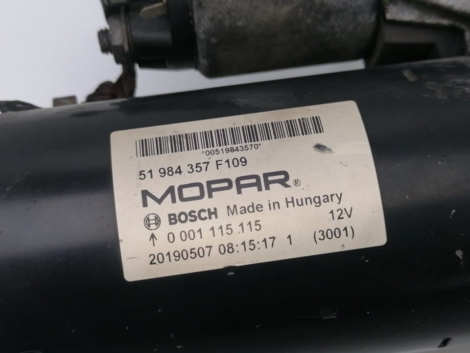 Motor arranque FIAT DUCATO 2