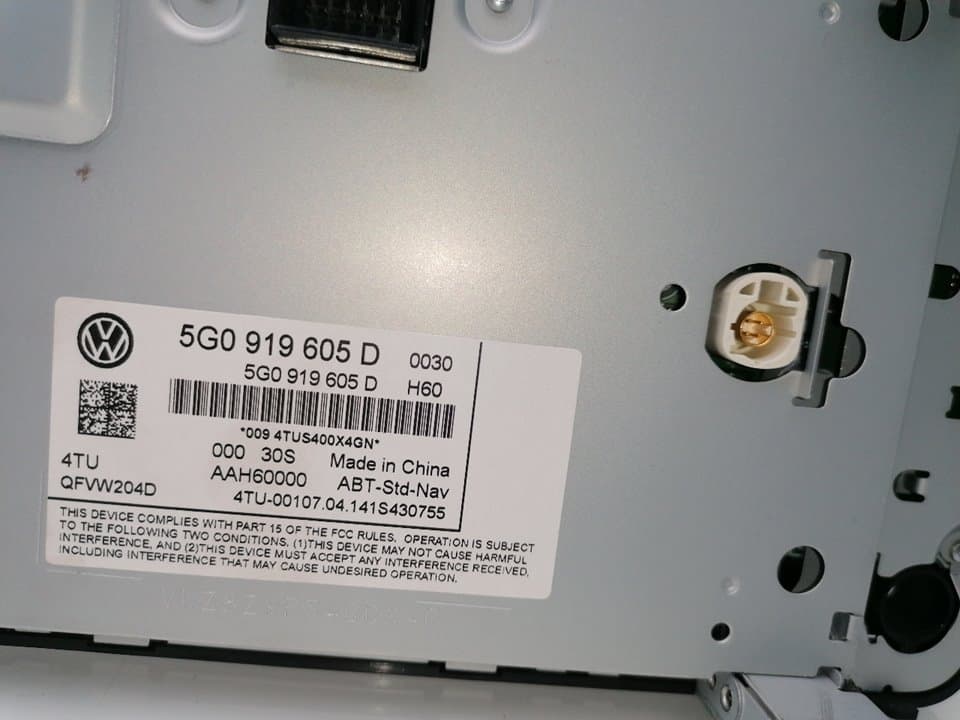 Sistema navegacion gps VOLKSWAGEN GOLF VII LIM. 4