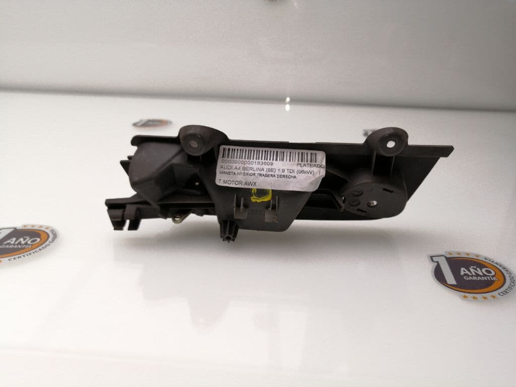 Maneta interior trasera derecha AUDI A4 BERLINA (8E) 2