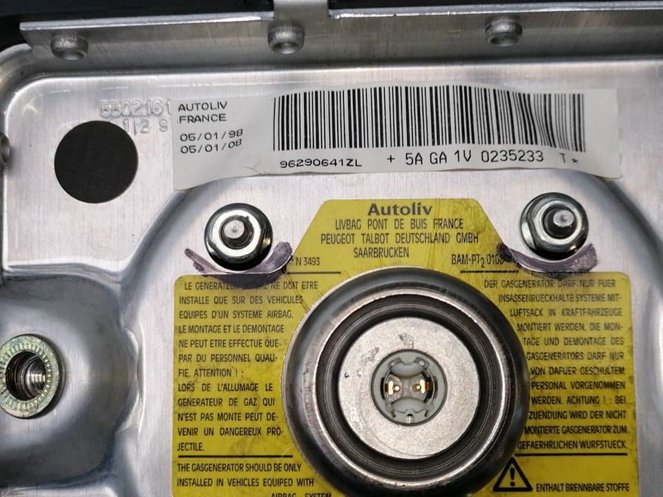 Airbag delantero izquierdo PEUGEOT 406 COUPE (S1/S2) 2