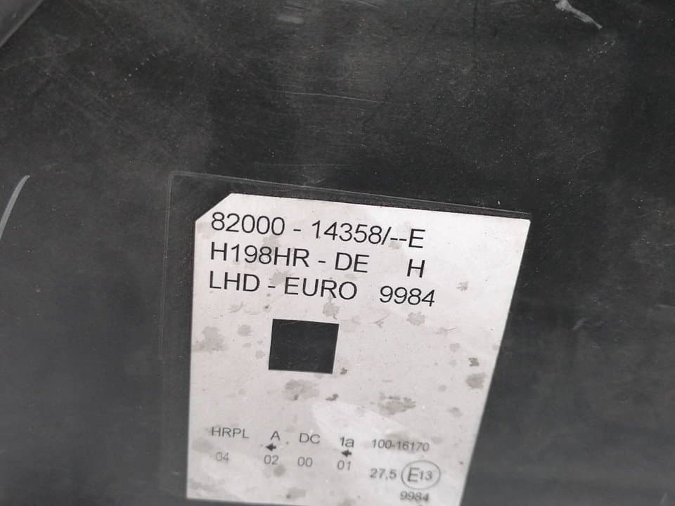 Faro izquierdo RENAULT VEL SATIS (BJ0) 4