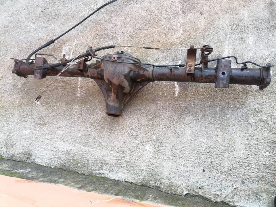 Puente trasero NISSAN NAVARA PICK-UP (D40M) 5