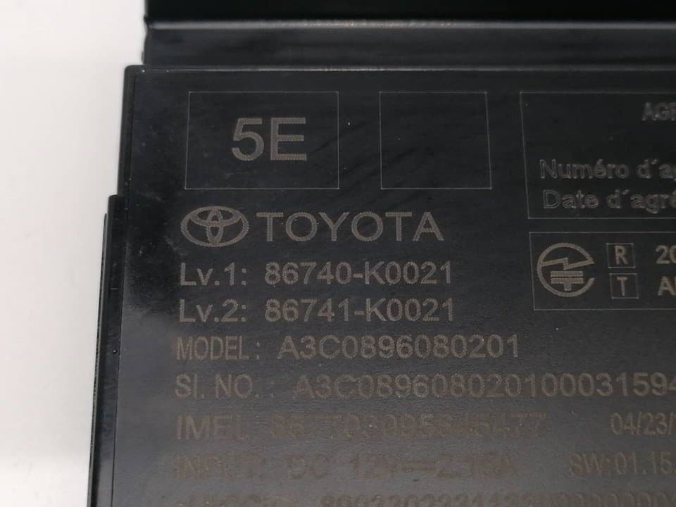 Modulo electronico TOYOTA YARIS 3