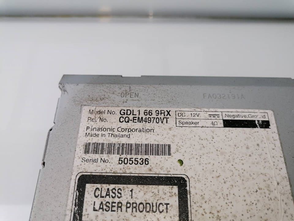 Sistema audio / radio cd MAZDA 6 BERLINA (GG) 2