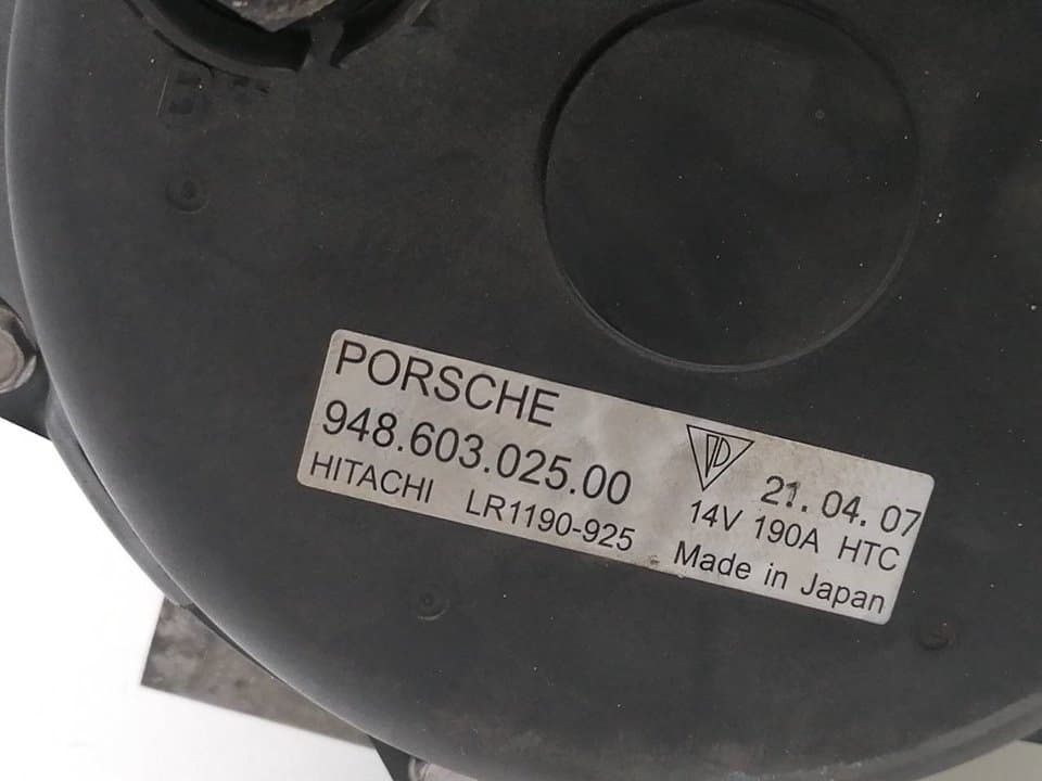 Alternador PORSCHE CAYENNE (9PA) 5