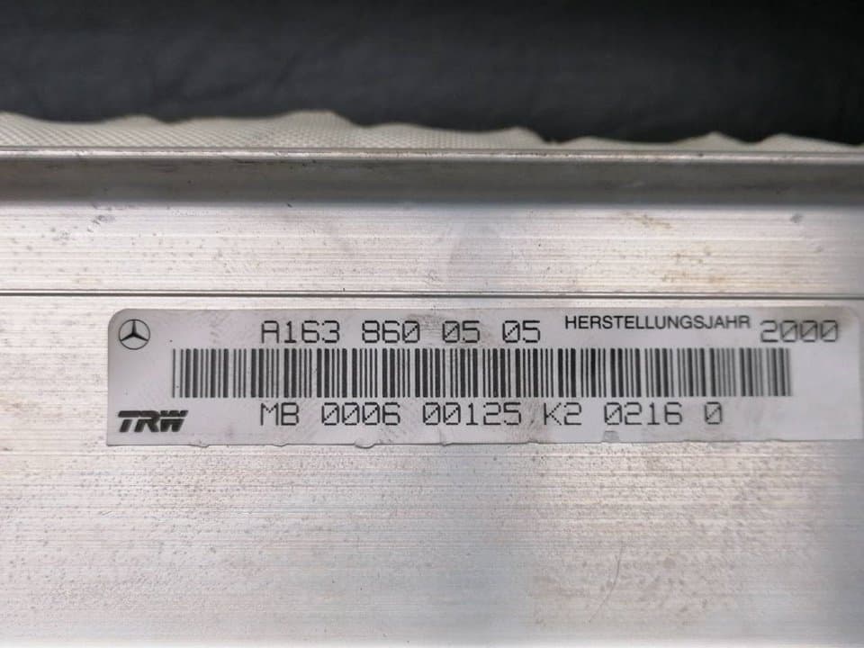 Airbag delantero derecho MERCEDES-BENZ CLASE M (W164) 5