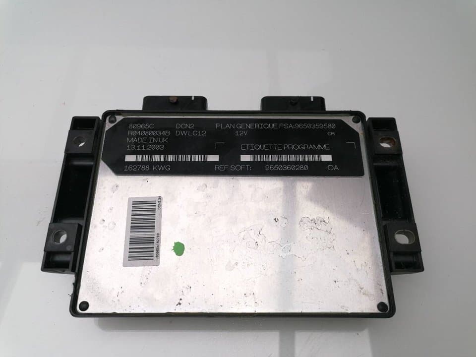 Centralita motor uce CITROEN BERLINGO 3