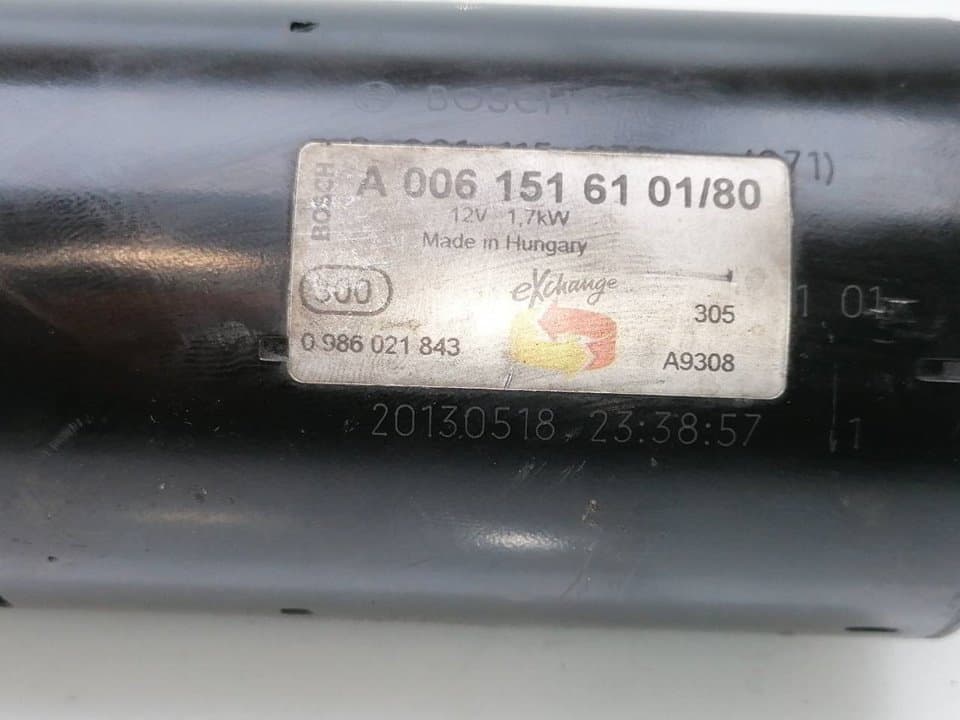 Motor arranque MERCEDES-BENZ CLASE E (W210) BERLINA DIESEL 2
