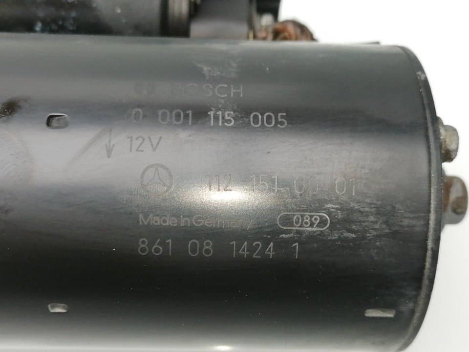Motor arranque MERCEDES-BENZ CLASE E (W210) BERLINA DIESEL 3