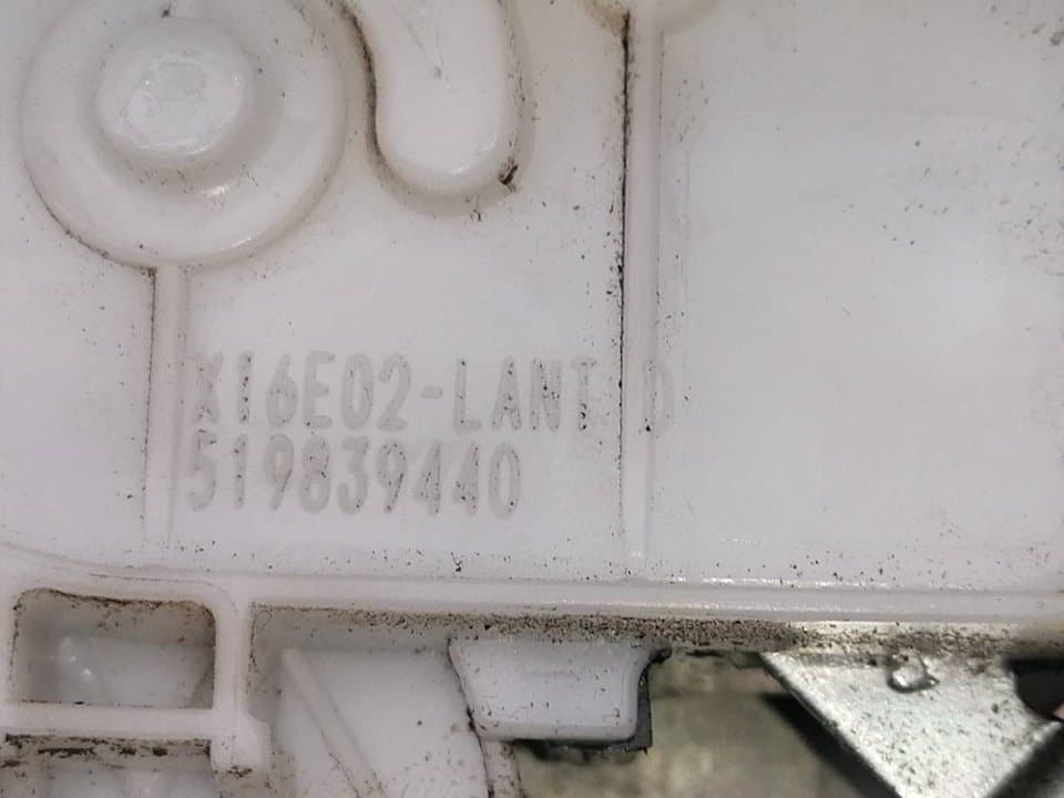 Cerradura puerta delantera derecha FIAT TIPO II (356) SEDAN 4