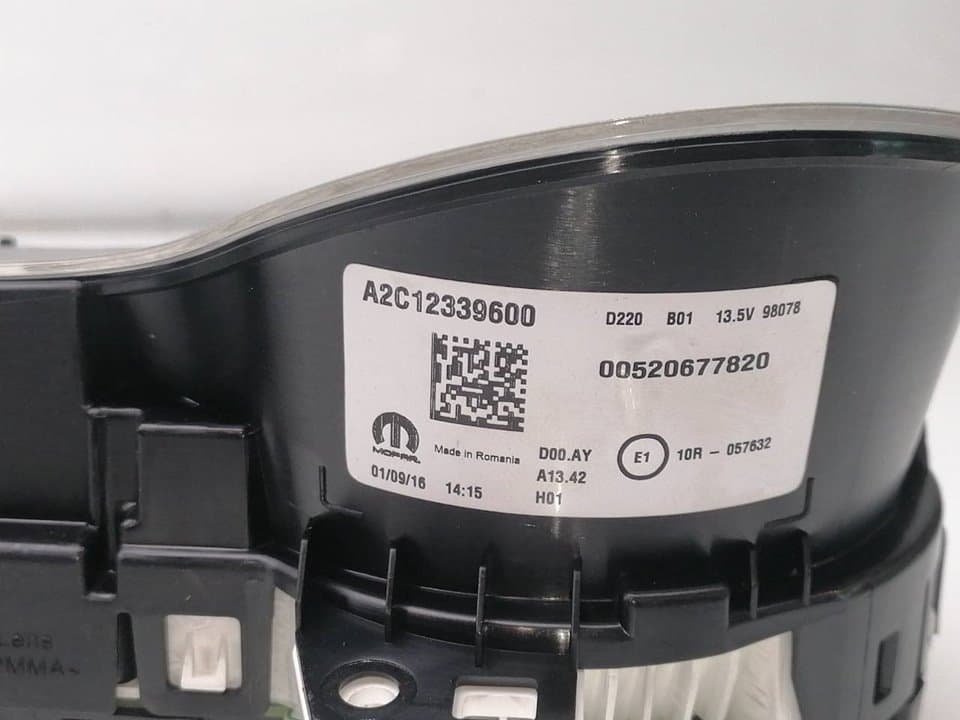 Cuadro instrumentos FIAT TIPO II (356) SEDAN 3