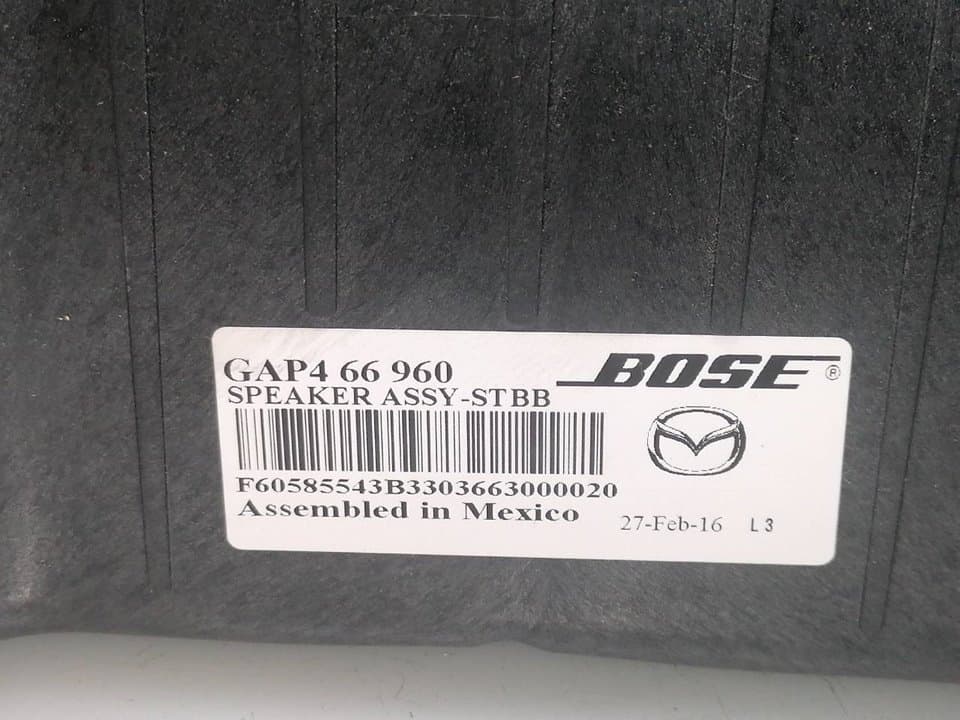 Sistema audio / radio cd MAZDA CX-3 5