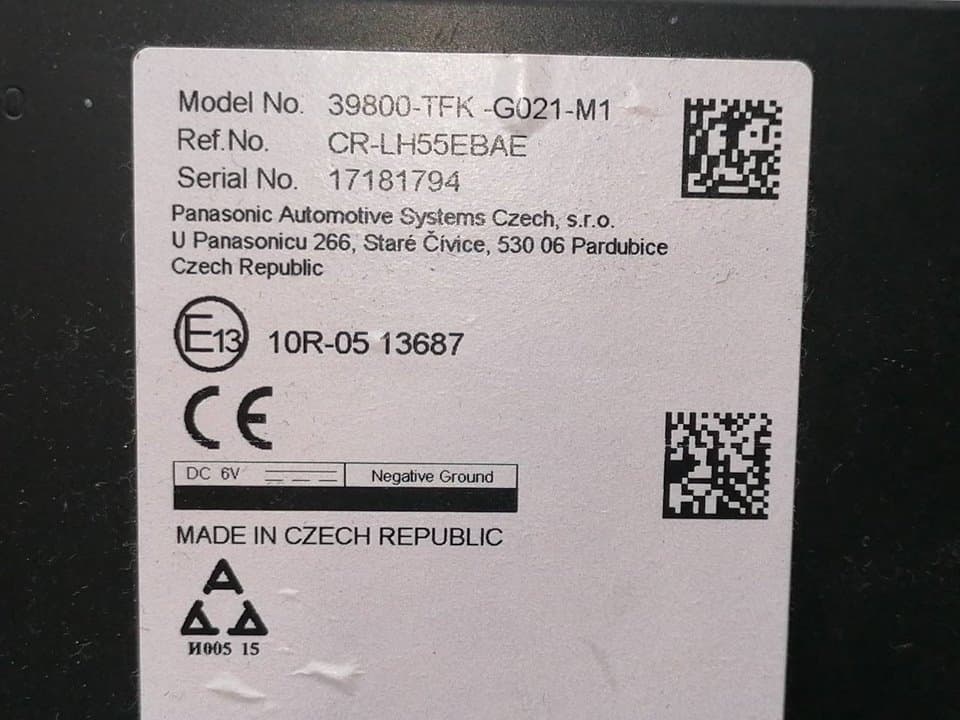 Modulo electronico HONDA CIVIC BERLINA (FN) 4