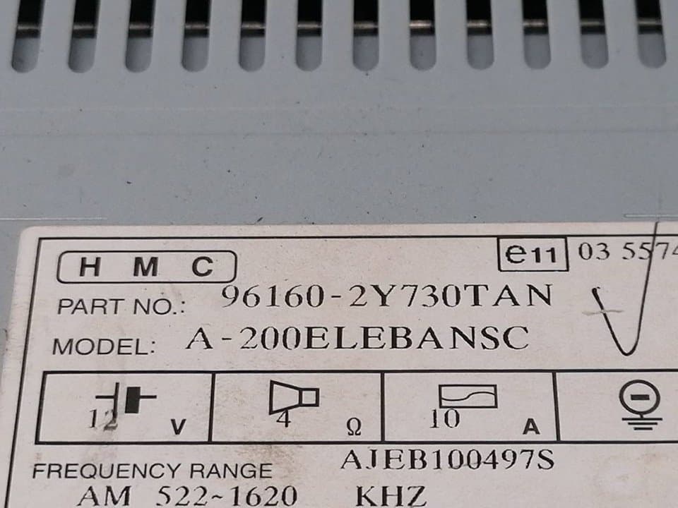 Sistema audio / radio cd HYUNDAI IX35 3