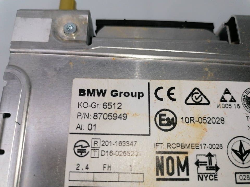 Sistema audio / radio cd BMW SERIE 1 LIM 2