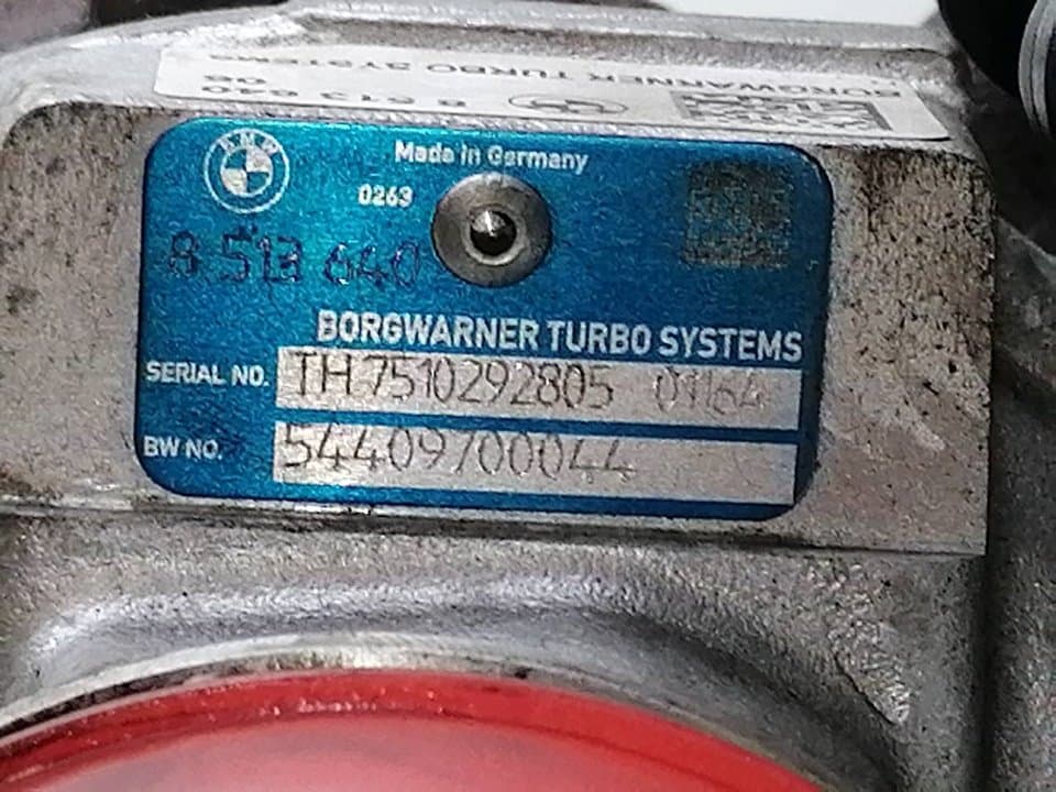 Turbocompresor BMW SERIE 1 LIM 4