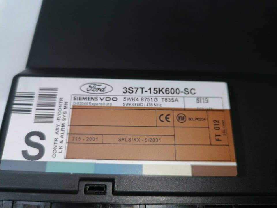 Modulo electronico FORD MONDEO BERLINA/FAMILIAR (FD) 2