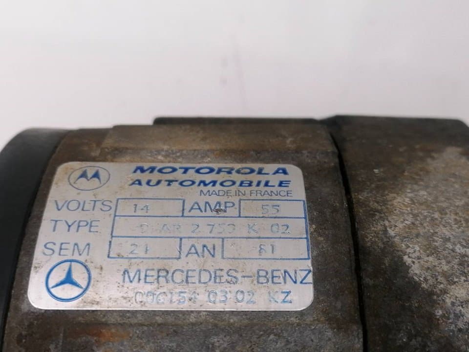Alternador MERCEDES-BENZ CLASE E (W124) COUPE/CABRIO 3