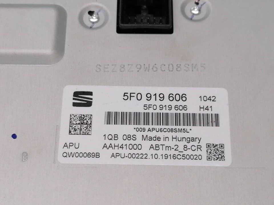 Sistema audio / radio cd SEAT ALTEA (5P1) 2