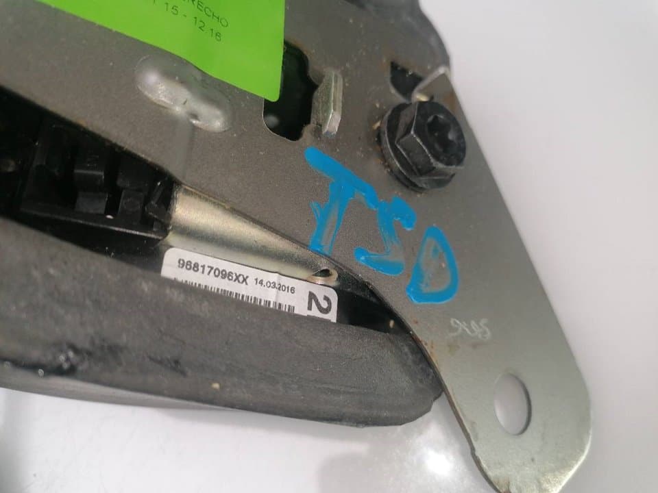 Cinturon seguridad trasero derecho CITROEN C3 PICASSO 3