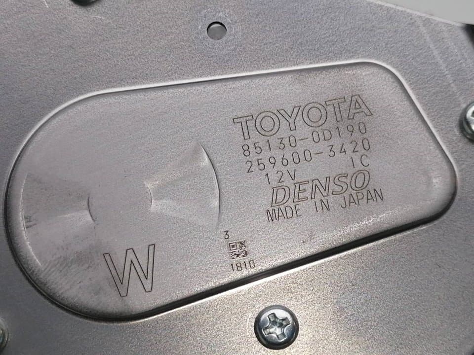 Motor limpia trasero TOYOTA YARIS (NCP1/NLP1/SCP1) 4