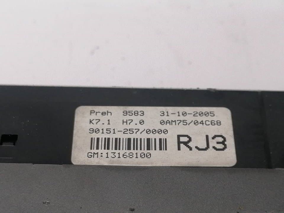 Recambio OPEL ZAFIRA B ref. 901512570000 2