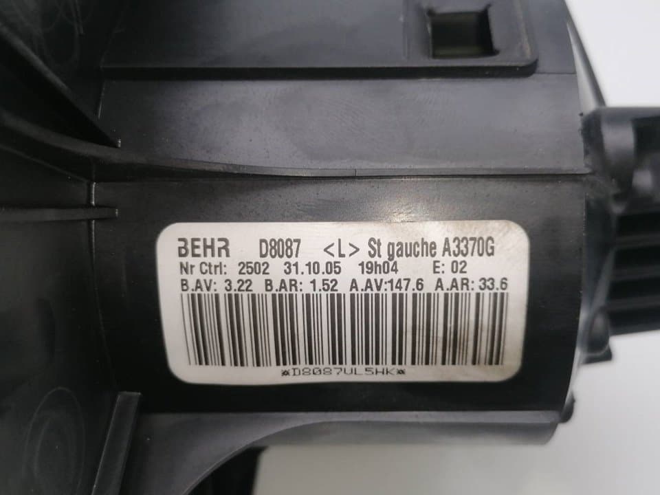 Motor calefaccion OPEL ZAFIRA B 3
