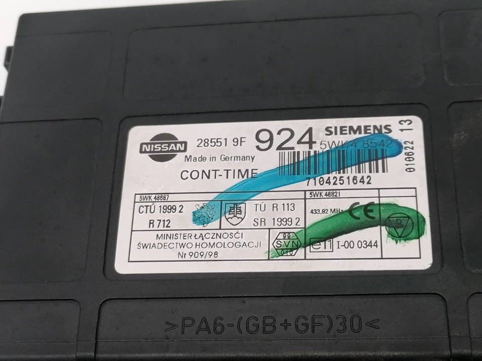 Caja reles / fusibles NISSAN PRIMERA BERLINA (P11) 3