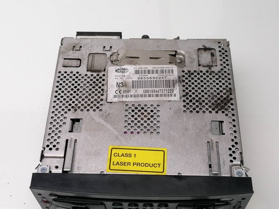Sistema audio / radio cd PEUGEOT 307 BERLINA (S2) 3