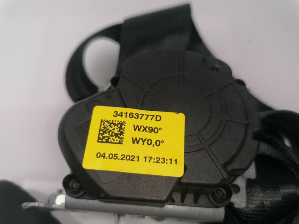 Cinturon seguridad trasero izquierdo SKODA FABIA (6Y2/6Y3) 3